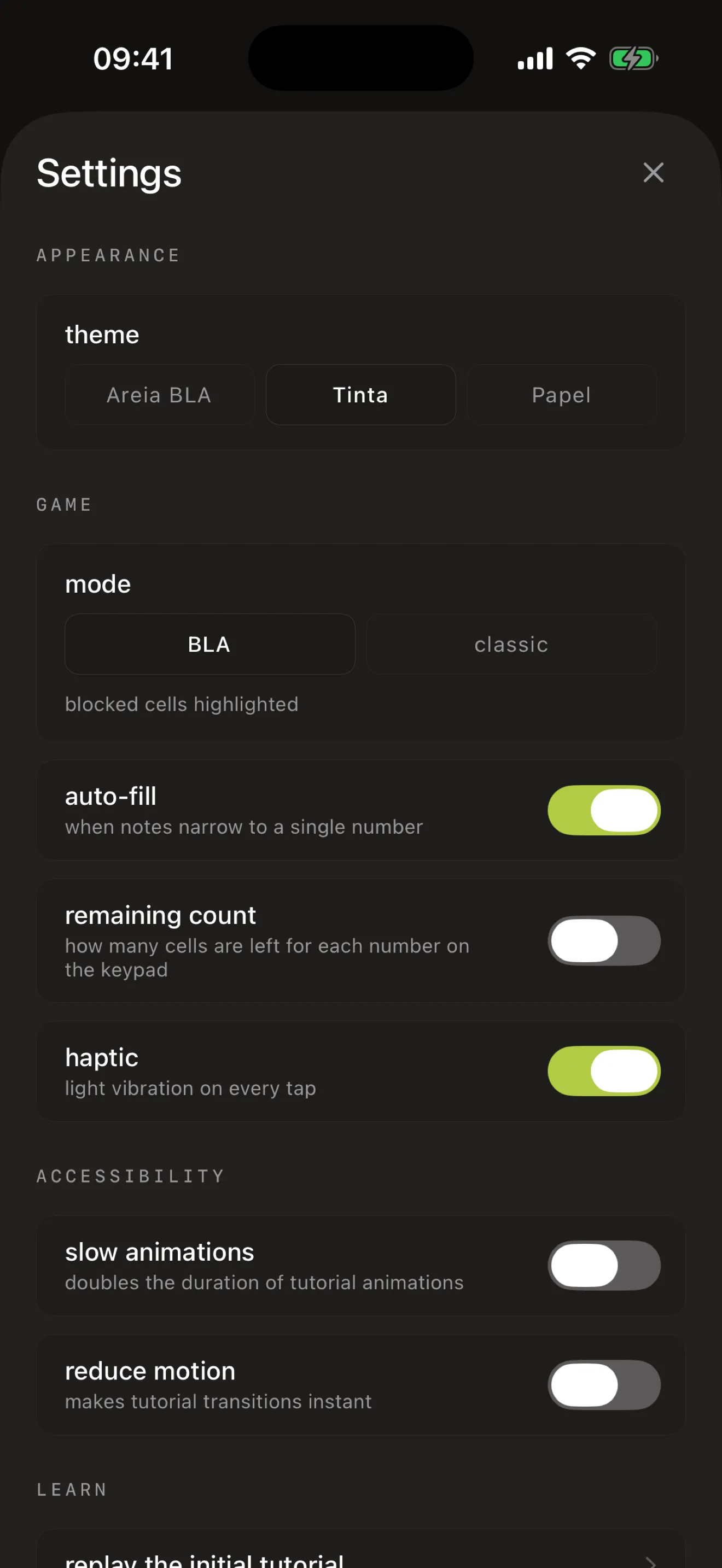 Sudoku BLA in English, screenshot 4 of 13