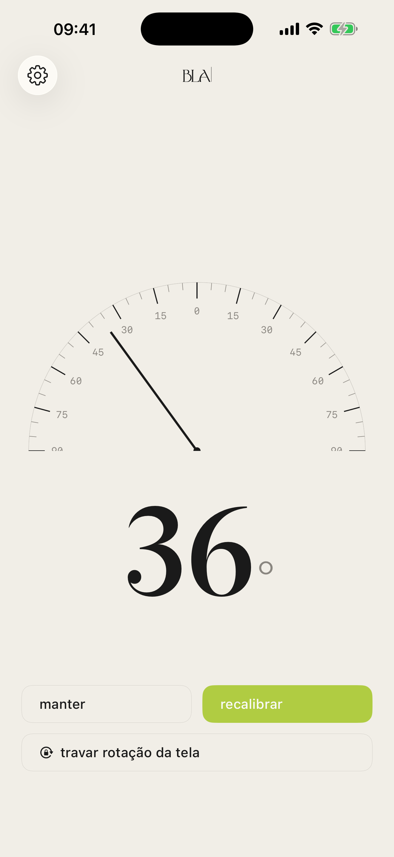 Transferidor BLA: dispositivo 36graus