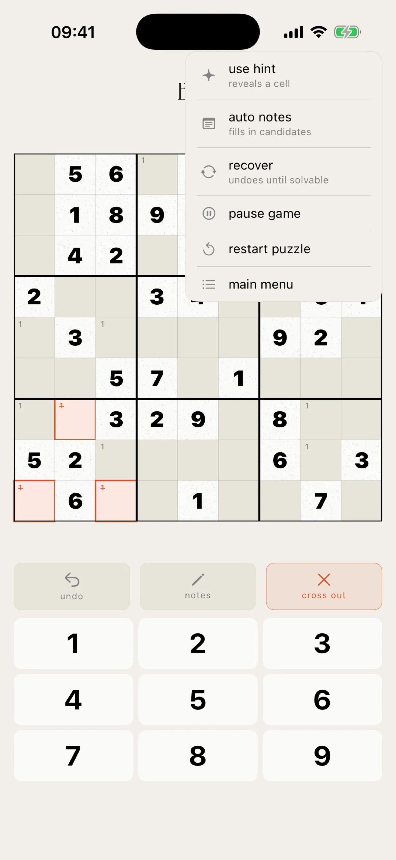 Sudoku BLA in English, screenshot 9 of 13